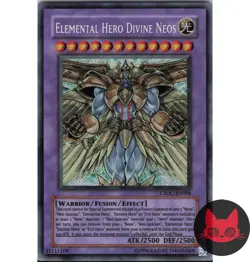 Yugioh Elemental HERO Divine Neos CSOC-EN098 Secret Rare NM - Image 1