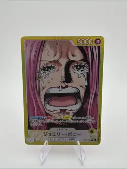 Jewelry Bonney (100) (Alternate Art) OP13-100 Carrying On His Will Foil - Image 1