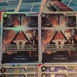 2 x Five Elders OP13-082 SR + 4 x St. Shepherd Ju/Jaygarcia 084/083 R One Piece - Image 2