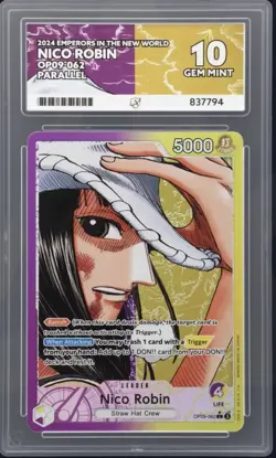 One Piece Nico Robin OP09-062 Alternative Art Leader English Edition Ace 10 - Image 1