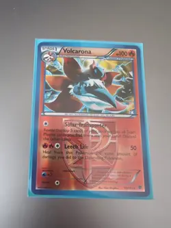 Volcarona 13/101 Plasma Blast Reverse Holo Pokemon Card NM Condition - Image 1