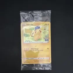 Pokemon Pikachu 028/078 Pokemon GO Promo Holo Rare Card English 2022 - Image 1