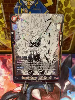 Son Gohan : Childhood SB02-008 Manga Booster 02-Dragon Ball Card English Fusion - Image 1
