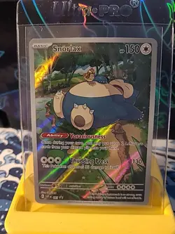Pokemon Snorlax 051 SV Scarlet & Violet Promo Full Art Holo 150HP Card - Image 1