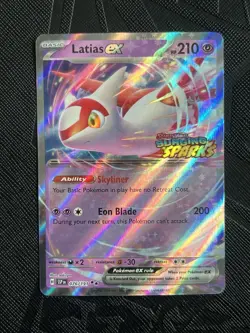 Pokemon TCG *STAMPED* Latias ex 76/191 Surging Sparks Misc. Cards (English) - NM - Image 3