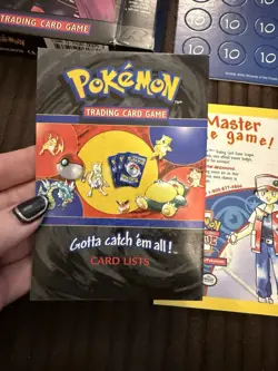 Pokemon Vintage Team Rocket Box Card List Rulebook Damage Counter Excellent Cond - Image 4