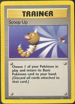 Scoop Up 078/102 Base Set Regular - Pokemon Card - Image 1