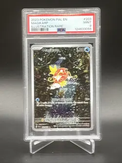Pokemon TCG Magikarp Scarlet & Violet Paldea Evolved Holo Card 203/193 PSA 9 - Image 1