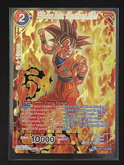 Dragon Ball Super Card Game SSG Son Goku Magnificent Might SPR Foil Card - Image 1