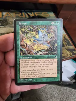 Tempest MTG 1 Aluren Magic Rare - Image 1