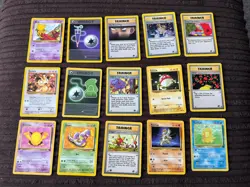 Pokemon Vintage Card Bundle Job Lot Base Set Team Rocket 1999 First Edition Mix - Image 1