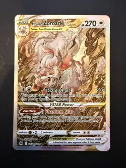 Hisuian Zoroark VSTAR Pokemon Crown Zenith: Galarian Gallery #GG56/GG70 NM Card - Image 1