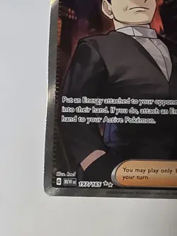 Giovanni's Charisma SR 197/165 Ultra Rare Pokemon Scarlet & Violet 151 LP - Image 3