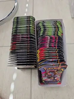 Lot Of 66 Packs Pokemon Mega Evolution Phantasmal Flames Booster Factory Sealed - Image 1