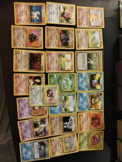 lotto 22 carte pokemon vintage. 5 Prima Edizione - Image 1