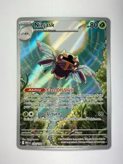 Pokemon: Ninjask Illustration Rare IR Full Art Holo 137/132 (Near Mint) - Image 1