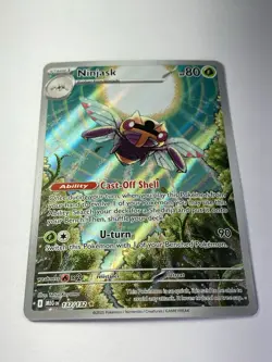 Pokemon: Ninjask Illustration Rare IR Full Art Holo 137/132 (Near Mint) - Image 2