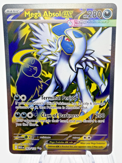 Pokemon Mega Absol EX 161/132 Full Art Ultra Rare Mega Evolution Holo English - Image 1