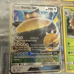 Pokemon TCG Snorlax GX SM05 Excellent Condition - Image 1