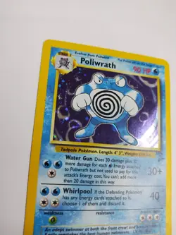 Pokemon TCG Poliwrath Base Set 2 15/130 Holo Unlimited Holo Rare - Image 3