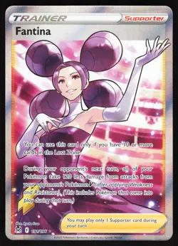 Fantina (Full Art) 191/196 Pokemon SWSH11: Lost Origin Ultra Rare NM - Image 1