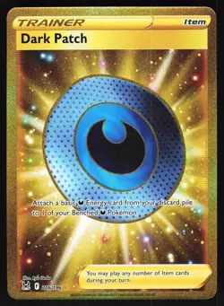 Dark Patch (Secret) 216/196 Pokemon SWSH11: Lost Origin Secret Rare NM - Image 1