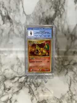 2008 Pokemon Japanese D & P Stormfront Charizard Holo 103/100 CGC 9 #103 - Image 1