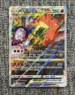Pokemon Charizard VSTAR SWSH262 Promo Full Art Near Mint English - Image 1