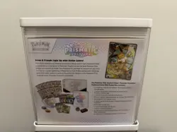 Prismatic Evolutions Pokemon Center ETB Elite Trainer Box Sealed w/ Protector - Image 2