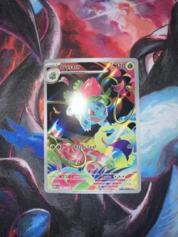 Pokemon TCG Ivysaur 134/132 ME01: Mega Evolution Illustration Rare Near Mint - Image 2