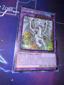 Yu-Gi-Oh! TCG Albion the Sanctifire Dragon - MP24-EN082 - Secret Rare NM 1st Ed - Image 1
