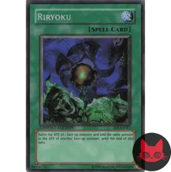 Yugioh Riryoku SOI-ENSE2 Secret Rare Limited Edition LP - Image 1
