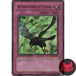 Yugioh Windstorm of Etaqua SOI-ENSE3 Ultra Rare Limited Edition MP - Image 1