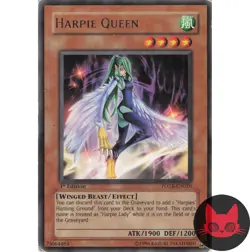 Yugioh Harpie Queen FOTB-EN020 Rare 1st Edition MP - Image 1