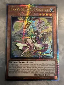 YUGIOH - Tenyi Spirit - Suruya (Quarter-Century Secret Rare) SUDA-EN021 Nm - Image 1