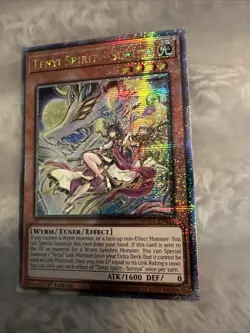 YUGIOH - Tenyi Spirit - Suruya (Quarter-Century Secret Rare) SUDA-EN021 Nm - Image 3