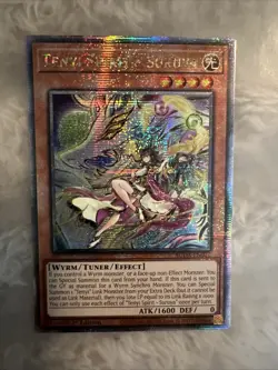YUGIOH - Tenyi Spirit - Suruya (Quarter-Century Secret Rare) SUDA-EN021 Nm - Image 4