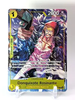 One Piece English - Donquixote Rosinante - Illustration Promo OP12-108 - R - Image 1
