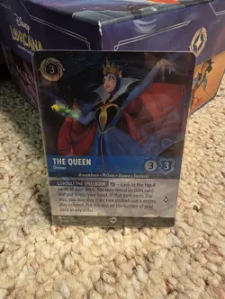 2024 Disney Lorcana EN-4 Ursula's Return #218/204 The Queen "Diviner" Enchanted - Image 1