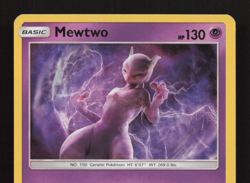 Mewtwo 12/18 Holo Detective Pikachu - Pokemon Card - NM - Image 3