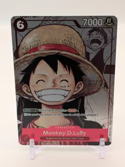 Monkey D Luffy Manga Promo 25th Anniversary Alt Art P-001 One Piece Card English - Image 1