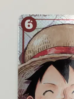 Monkey D Luffy Manga Promo 25th Anniversary Alt Art P-001 One Piece Card English - Image 3