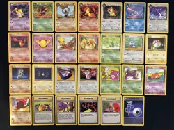 Pokemon TCG Team Rocket Set 27 x Card Bundle Part Complete Set WOTC Vintage - Image 1