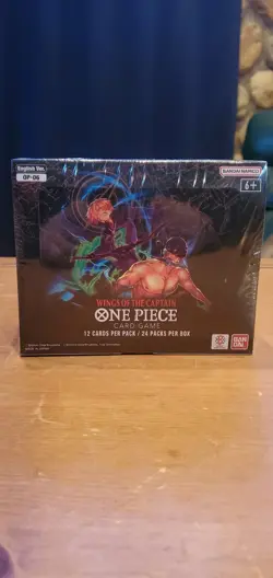 Bandai Namco One Piece Card Game Wings of the Captain Booster Box OP-06 English - Image 1