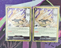 OP14-096 x3 Set Ground Death Event Card One Piece English The Seven Sea’s Azure - Image 1