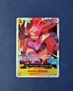Jewelry Bonney OP08-105 SR - One Piece Card Game - Image 1