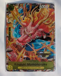 Kozuki Momonosuki P-064 One Piece Card Game Championship Event 2024 - Image 1