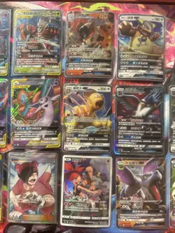 Pokemon TCG lot of 14 Chinese tag team cards GX Espeon And Deoxys Mewtwo Mew - Image 3