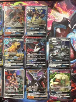 Pokemon TCG lot of 14 Chinese tag team cards GX Espeon And Deoxys Mewtwo Mew - Image 4
