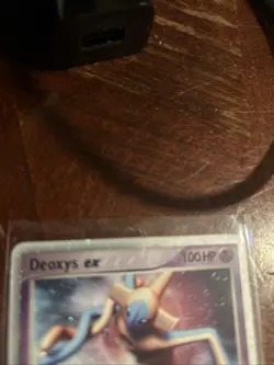 Pokemon TCG Deoxys EX Normal Forme Holo Rare Card 97/107 Vintage 2005 LP - Image 3